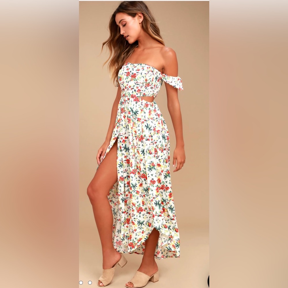 Lulus cut out dress